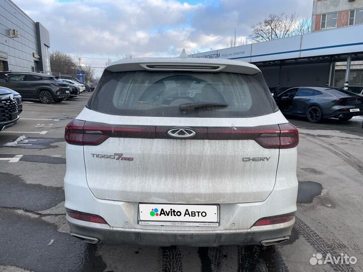Chery Tiggo 7 Pro 1.5 CVT, 2022, 44 437 км