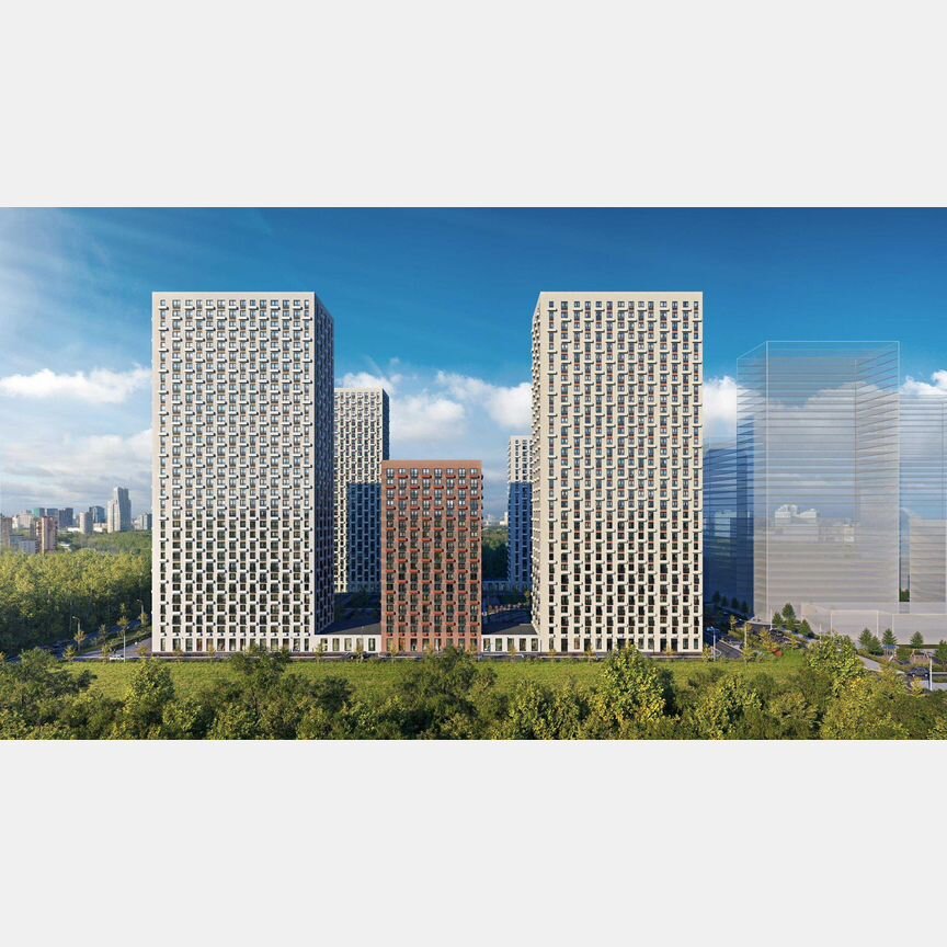 3-к. квартира, 72 м², 12/33 эт.