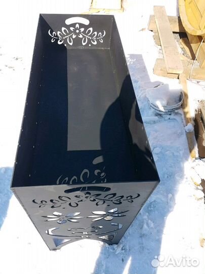 Мангал ажурный резной