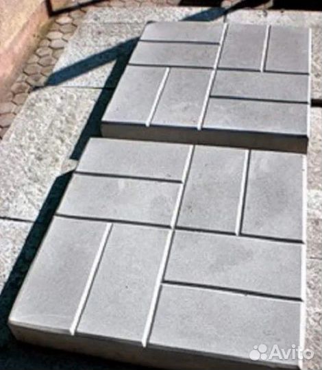 Тротуарная плитка эконом 8 кирпичей