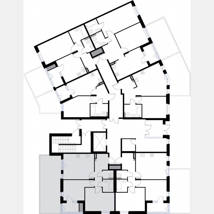 2-к. квартира, 58,6 м², 1/3 эт.