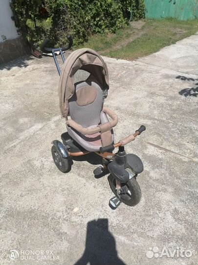 Детский трехколесный велосипед бу