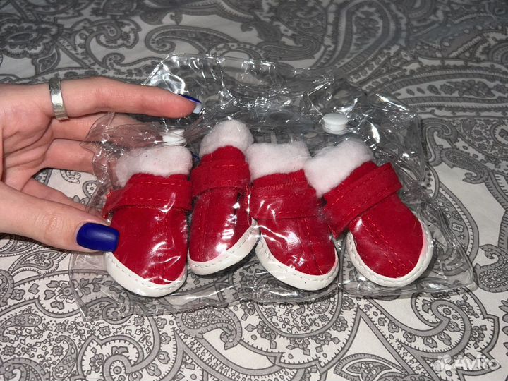 Ботинки для маленьких собак