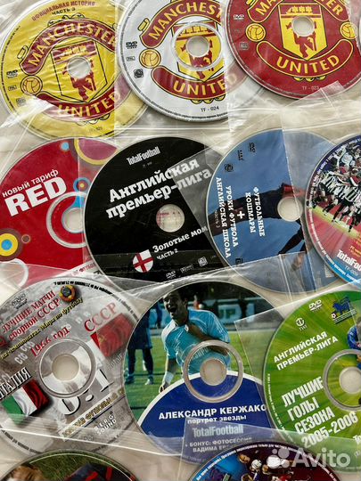 Dvd диски журналов Total Football