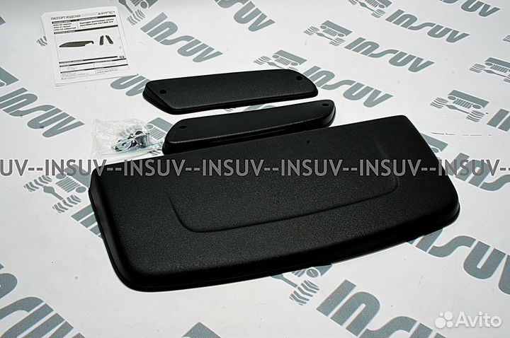 Воздухозаборники Aeroeffect для Нивы (черные)