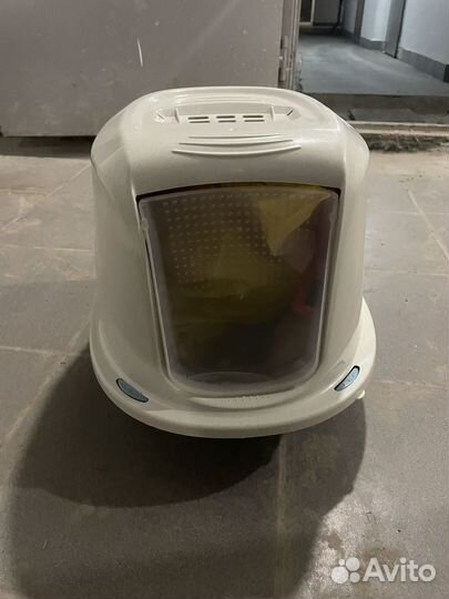 Кошачий туалет домик