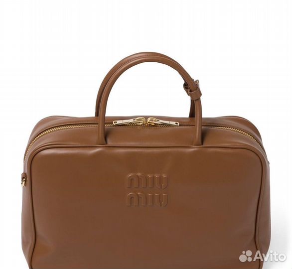 Сумка Miu Miu Duffel Camel