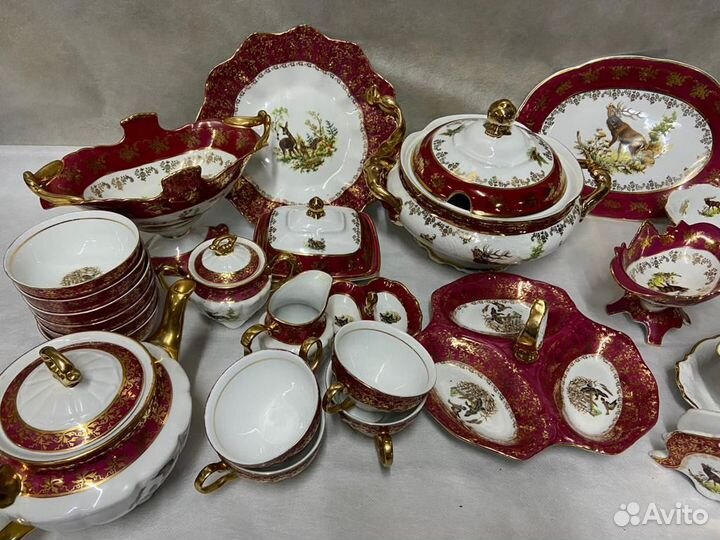 Столовый сервиз царская охота
