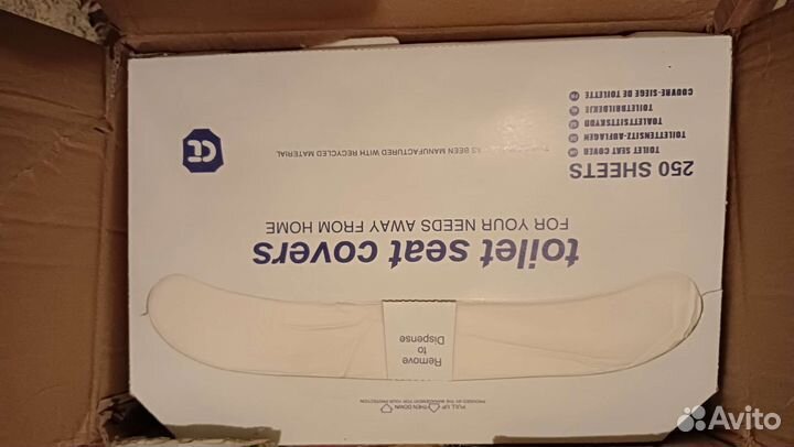 Одноразовые чехлы для сидений унитазов