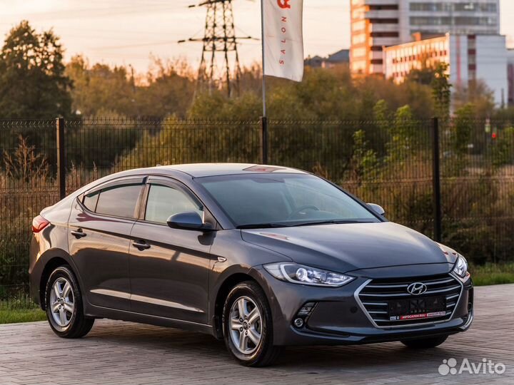 Hyundai Elantra 1.6 AT, 2017, 59 176 км