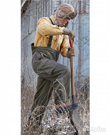 Брюки теплые с подтяжками Австрия 58/180