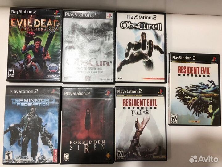Игровые диски на ps2