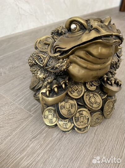Статуэтка Жаба символ достатка