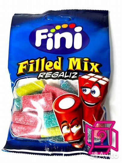 Жевательный мармелад Fini Filled Mix Regaliz