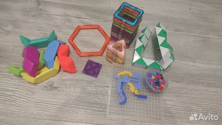 Набор головоломок магнитный конструктор