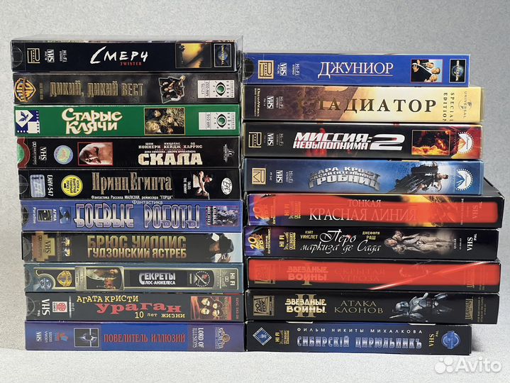 Видеокассеты VHS лицензионные