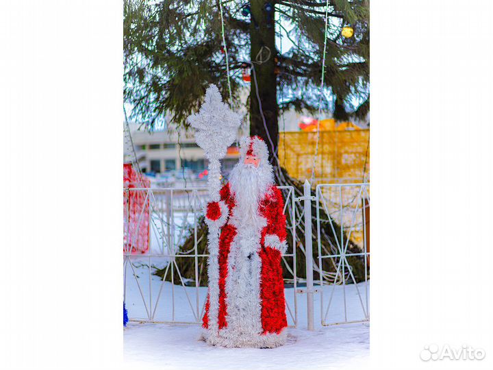 Световая фигура Дед Мороз 1