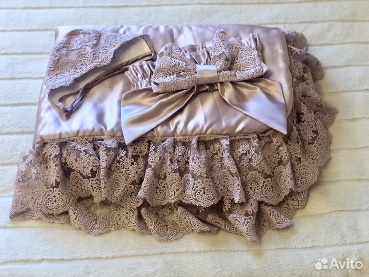 Конверт / одеяло на выписку для девочки