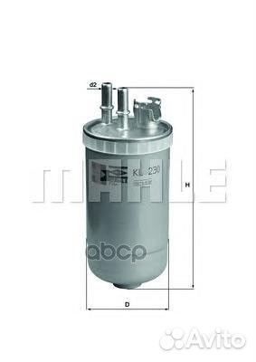 KL230 фильтр топливный Ford Mondeo 2.0Di/TDDi