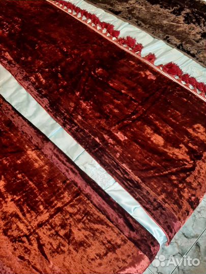 Плюшевые портьеры