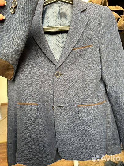 Пиджак на мальчика 140