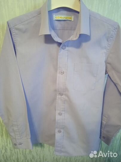 Рубашка школьная 134-140