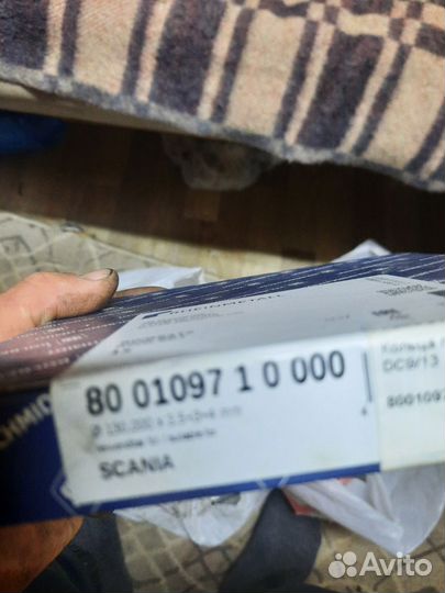 Scania кольца поршневые