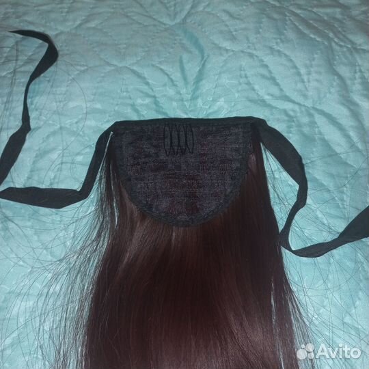 Волосы на заколках/шиньон/хвост