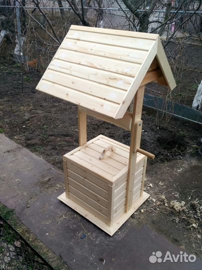 Колодец,мельница,избушка