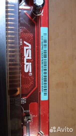 Видеокарта asus eax1600pro/td/512m/a
