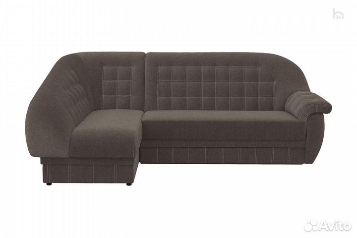 Угловой диван с боковым подъемом правый