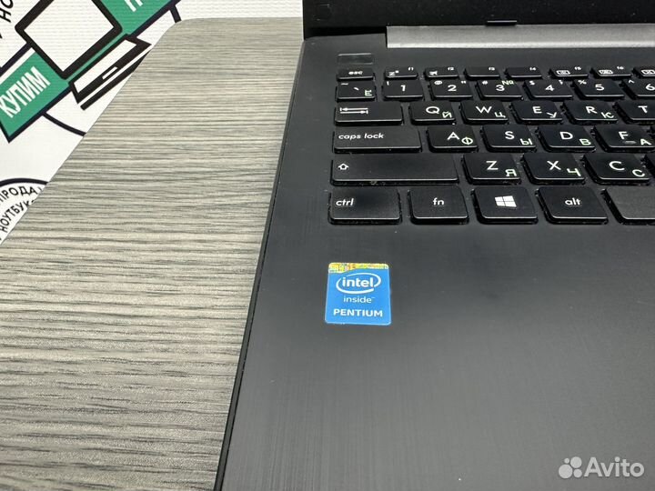 Тонкий Asus 4 ядра Pentium N3540 4Gb SSD 128Gb
