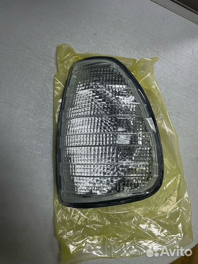 Указатель поворота левый (белый) Depo Mercedes W12
