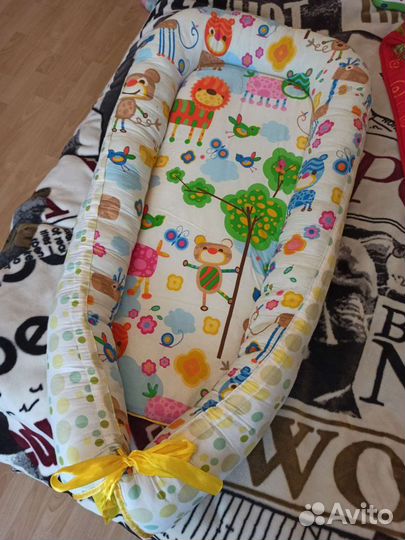 Кокон гнездышко. Бортики в кроватку. Конверт на вы