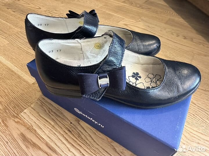 Туфли для девочки 36,5р
