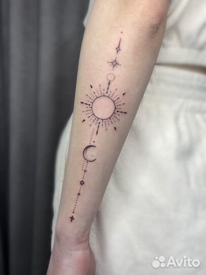 Модель на тату