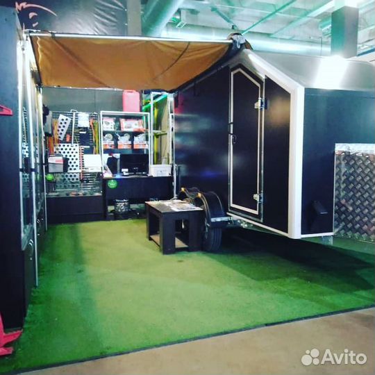 Прицеп Автодом-мото Исток будка