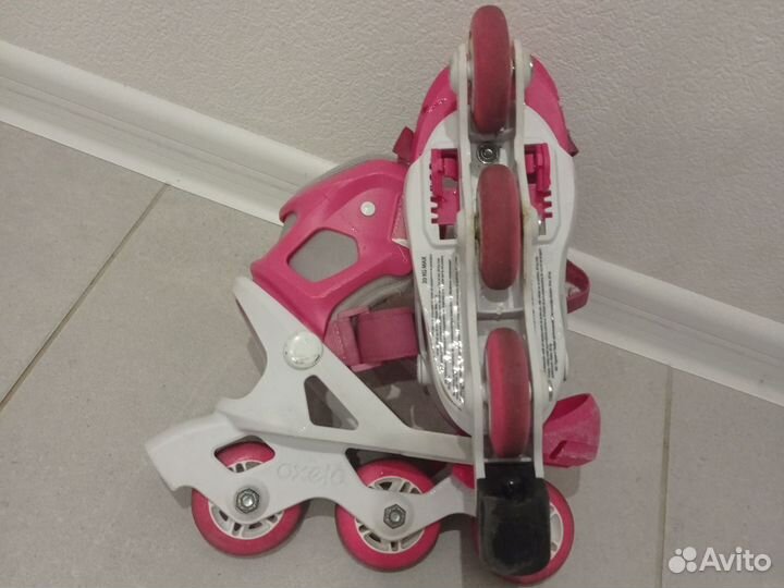 Роликовые коньки детские раздвижные