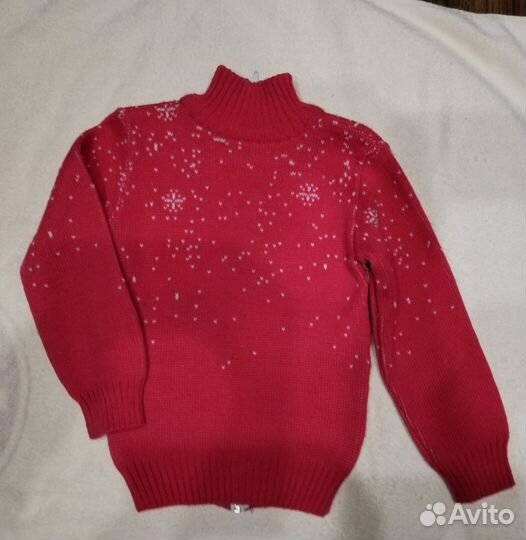 Кофта на замке для девочки