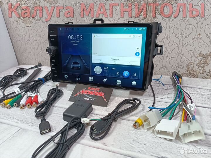 Магнитола Toyota Corolla 2/32 Гб 8 яд. android нов