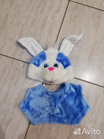 Новогодний костюм зайчика 98