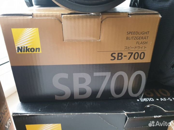 Зеркальная камера Nikon D610 в комплекте