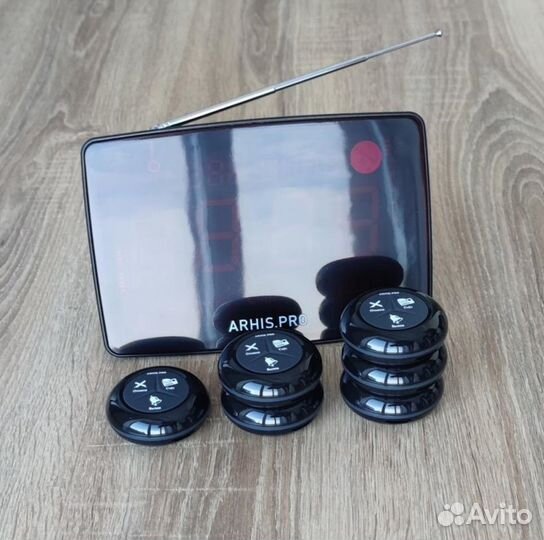 Влагозащищенная кнопка вызова персонала и табло