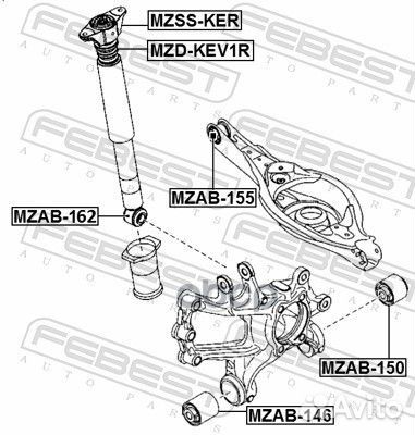 Опора заднего амортизатора mazda CX-5 KE 2011-2