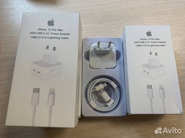 Быстрая зарядка iPhone 35w