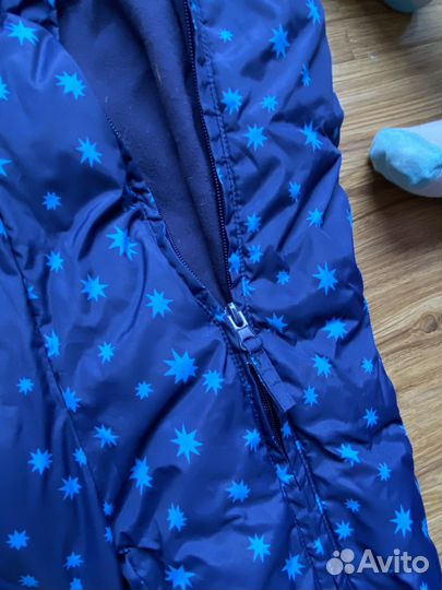 Зимний комбинезон для мальчика 80