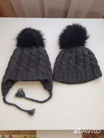 Шапки мама+малыш