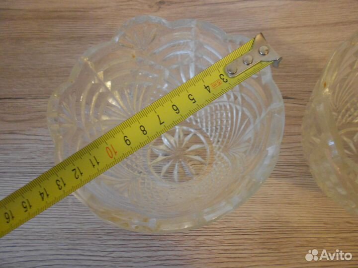Конфетницы или салатницы хрусталь
