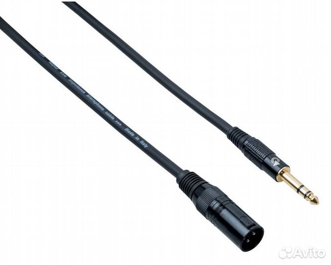 Кабель межблочный XLR-M-Jack Bespeco easx600 6 m