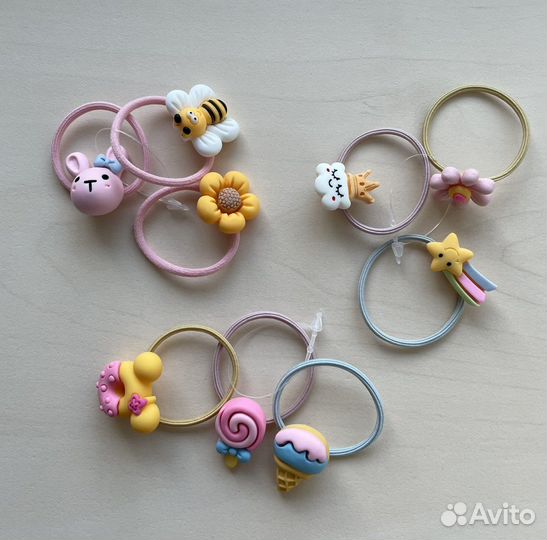 Резинки и заколки для волос детские
